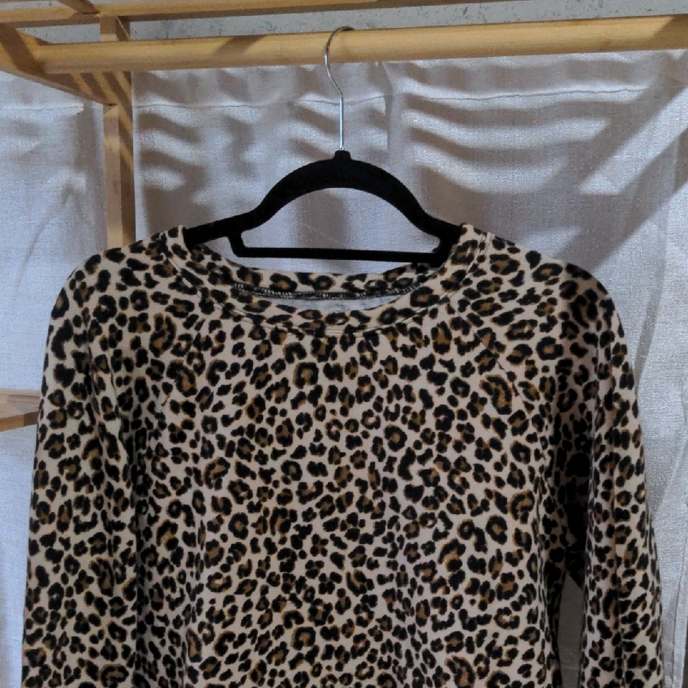 Leopard Print Women's Top
